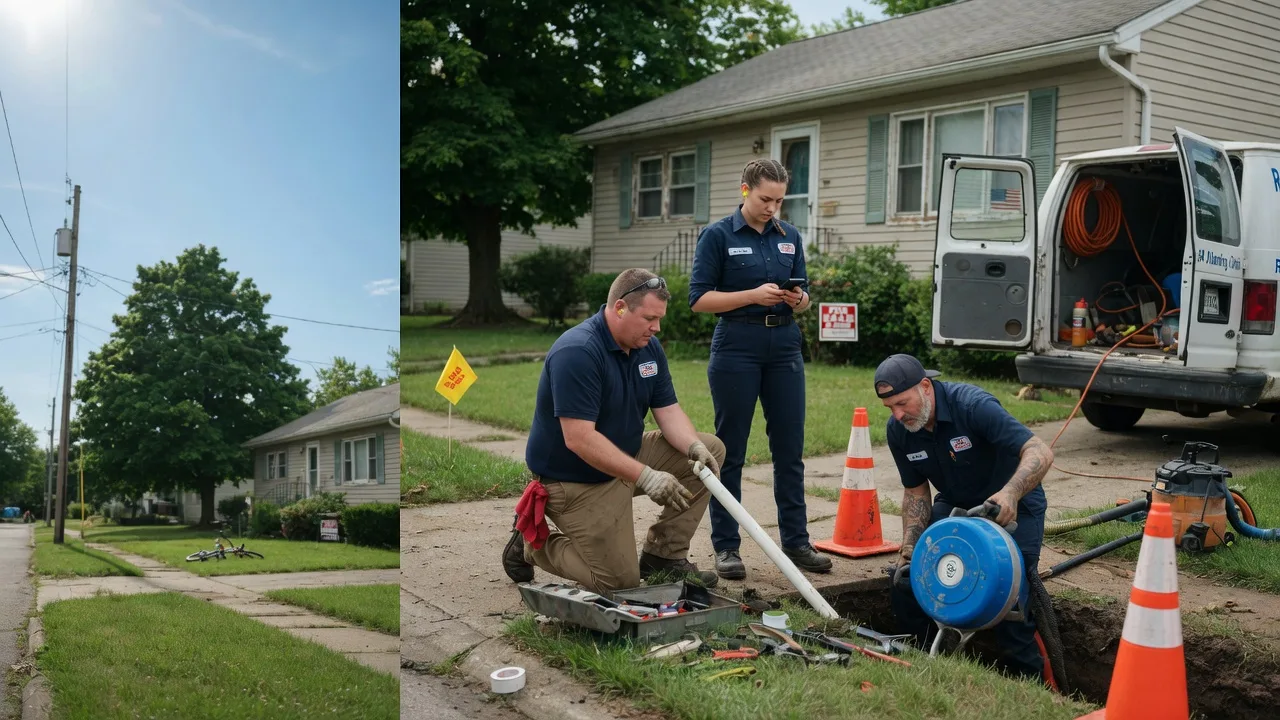 Sewer Line Repair in Llewellyn, PA near me